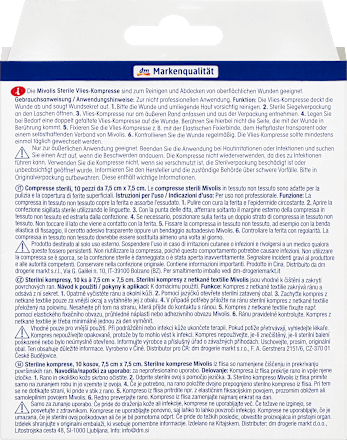 Sterile Kompressen Mivolis