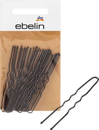 Wsuwki do włosów długie czarne ebelin