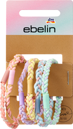 Gumki do włosów plecione ebelin