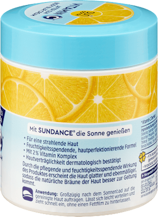 After Sun Creme mit Vitamin C, blur cream SUNDANCE
