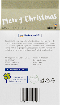 ebelin Geschenkset Make-up-Eier 3tlg ebelin