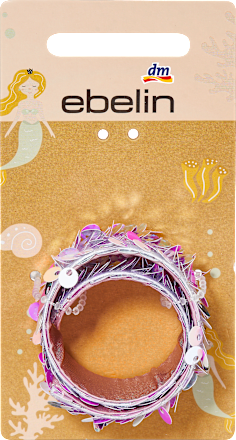 Schnapparmband mit Pailletten ebelin