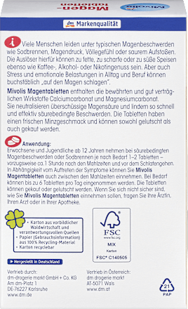 Magentabletten Mivolis