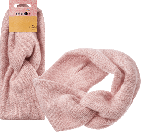 Haarband/Stirnband Turban-Style rosé ebelin