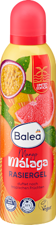 Női borotvagél Mango Málaga, trópusi gyümölcs illattal Balea