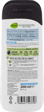 Шампоан Fresh Nature alverde NATURKOSMETIK MEN