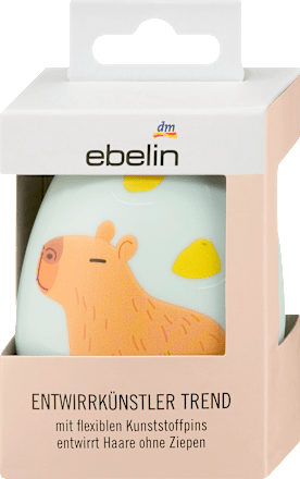 Haarbürste Entwirrkünstler Trend ohne Griff ebelin