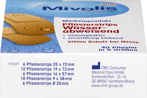 Pflasterstrips Wasserabweisend Mivolis