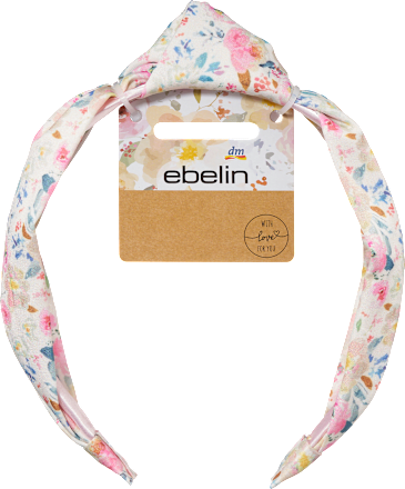 Haarreif Turban-Stil mit Blumenprint ebelin