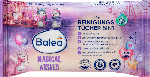 Abschminktücher 5in1 Magical Wishes Balea