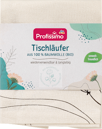 Tischläufer aus Bio-Baumwolle Profissimo