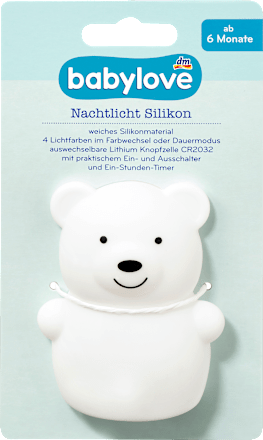 Nachtlicht Silikon babylove