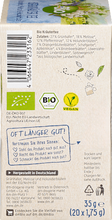 Bylinný čaj Horské byliny  dmBio