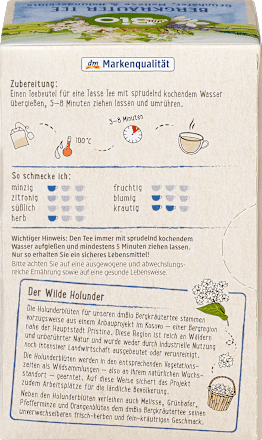 Herbatka górska ziołowa (20 x 1,75 g) dmBio