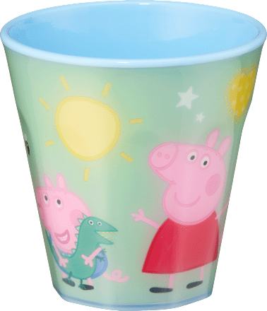 Becher 9-Kant Peppa Pig, mint babylove