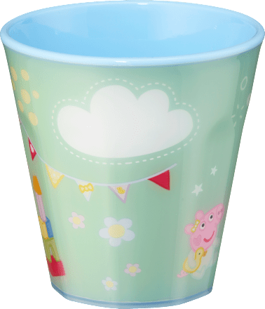Becher 9-Kant Peppa Pig, mint babylove