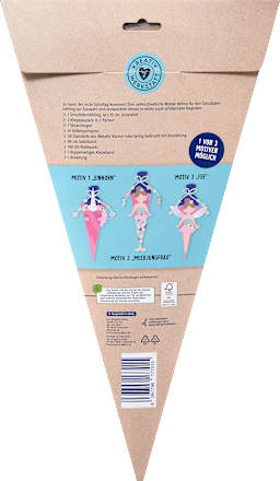 Bastelset Schultüte, Unicorn (40x20 cm) Profissimo