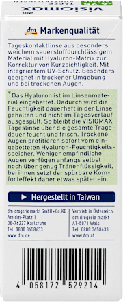 Tageslinse -4,25 VISIOMAX