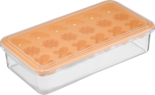 Eiswürfelbehälter inkl. Formen, gelb Dekorieren & Einrichten