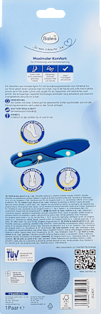 Стелки за обувки Gel, размер 41-46 Balea