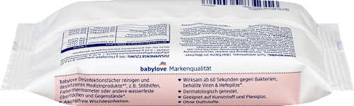 Șervețele dezinfectante babylove