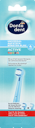 Univerzalna zamjenska glava Active Young - plavi Dontodent
