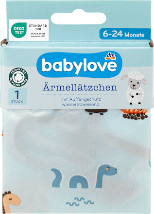 Ärmellätzchen blau babylove