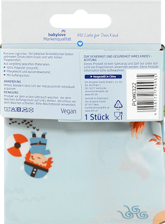 Ärmellätzchen blau babylove