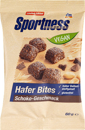 Protein Hafer Bites, Schoko Geschmack Sportness