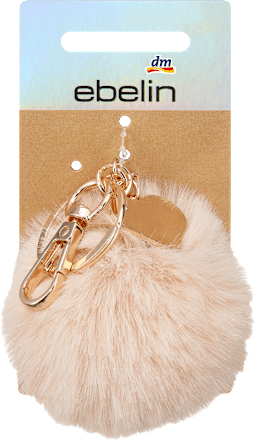 Schlüsselanhänger Kunstfell rosa ebelin
