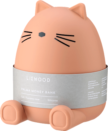 Spardose Katze, tuscany rose (13,7x11x12 cm)	 LIEWOOD