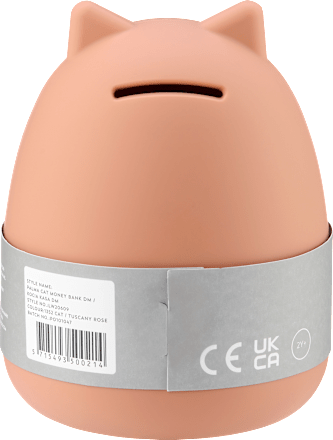 Spardose Katze, tuscany rose (13,7x11x12 cm)	 LIEWOOD