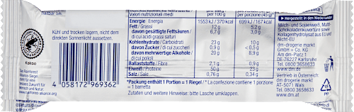 Baton proteinowy 50%, chrupki i stracciatella w ciemnej czekoladzie Sportness