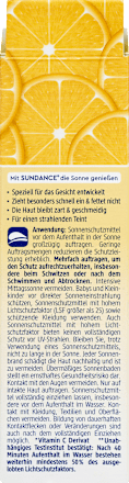 Sonnenfluid Gesicht drops mit Vitamin C, LSF 50 SUNDANCE