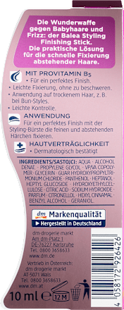 Maskara do włosów Styling Finishing Stick Balea
