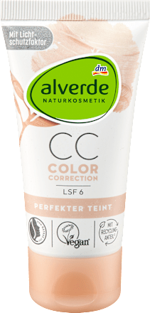 CC Cream Perfekter Teint LSF 6 alverde NATURKOSMETIK