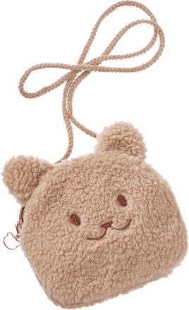 Tasche Bärengesicht beige ebelin