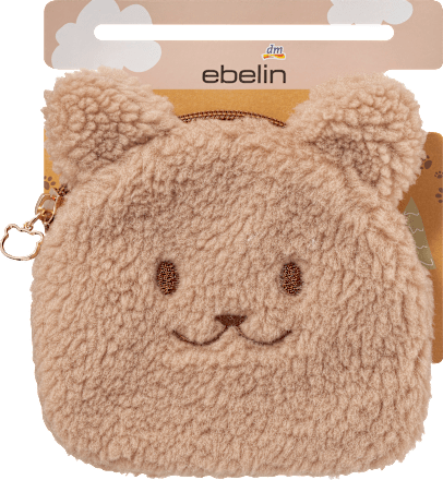 Tasche Bärengesicht beige ebelin
