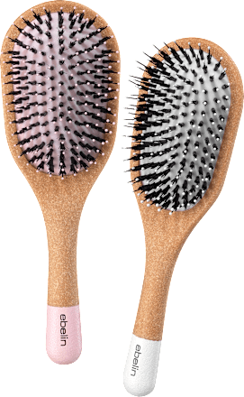 Četka za kosu od plute sa plastičnim zupcima i čekinjama, više vrsta ebelin