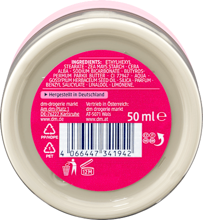 Deocreme mit Natron Balea