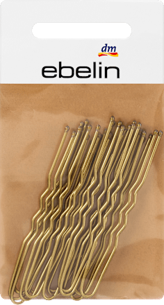 Wsuwki do włosów długie złote ebelin