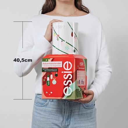 Adventskalender 2024 mit 24 bunten Nagellacken essie