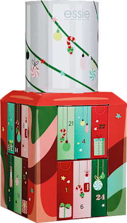Adventskalender 2024 mit 24 bunten Nagellacken essie