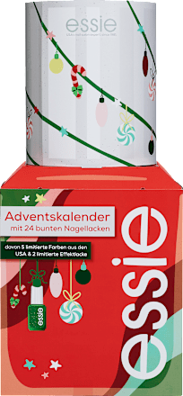 Adventskalender 2024 mit 24 bunten Nagellacken essie