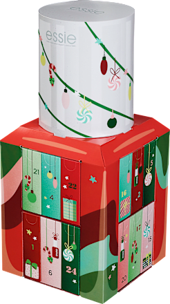 Adventskalender 2024 mit 24 bunten Nagellacken essie