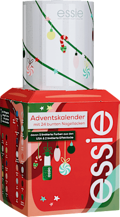 Adventskalender 2024 mit 24 bunten Nagellacken essie