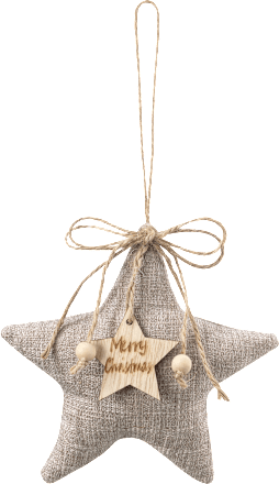 Behang Stoff Stern beige Dekorieren & Einrichten