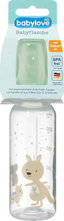 Babyflasche mint, von Geburt an, 250 ml babylove