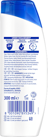 Shampoo Anti-Schuppen bei empfindlicher Kopfhaut head&shoulders