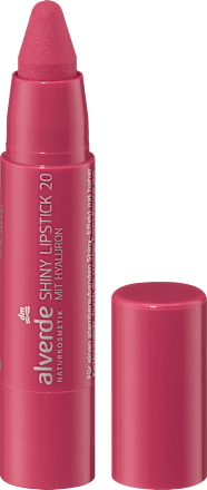 Ruj Shiny Nr. 20 Pink Temptation alverde NATURKOSMETIK